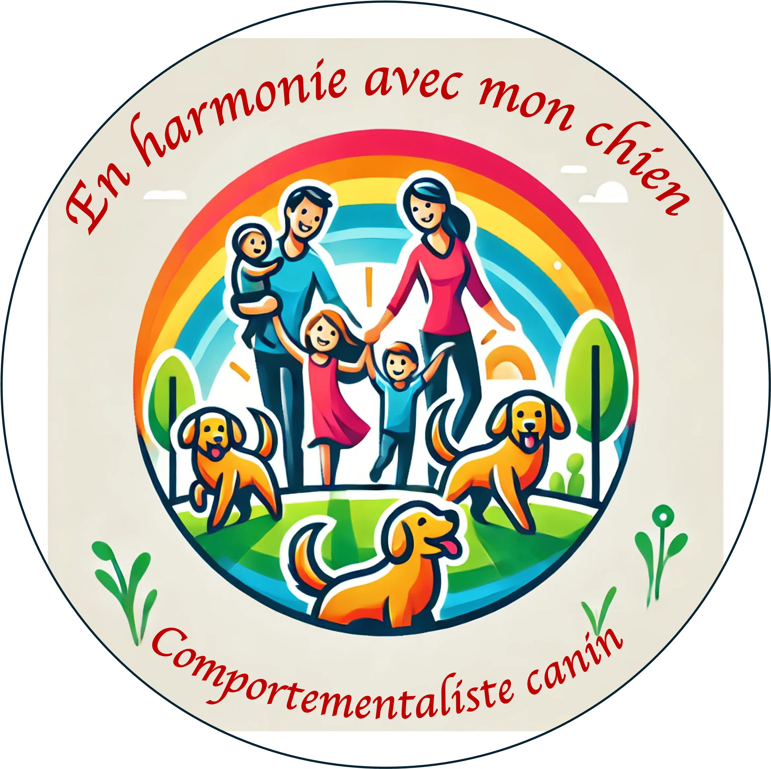 Logo du site "En harmonie avec mon chien"